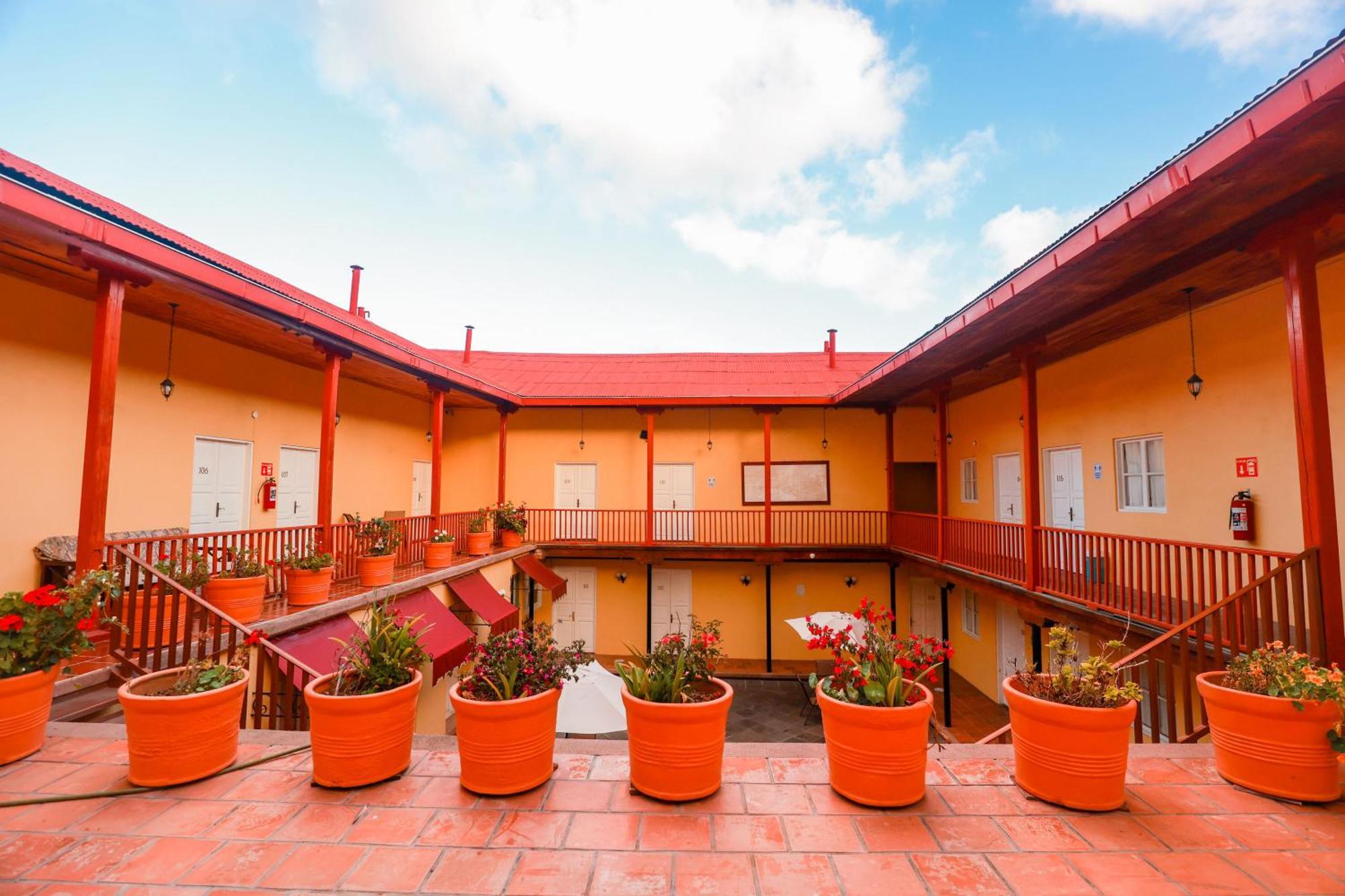 Hotel Real Del Monte Mineral del Monte Eksteriør bilde